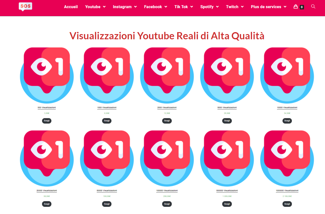 Migliori siti per comprare visualizzazioni YouTube italiane | Aprile 2024