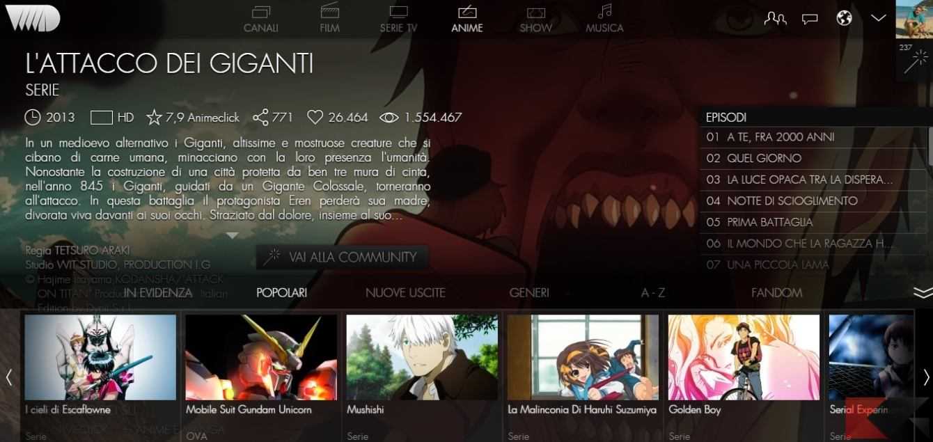 Migliori siti streaming anime | Maggio 2024