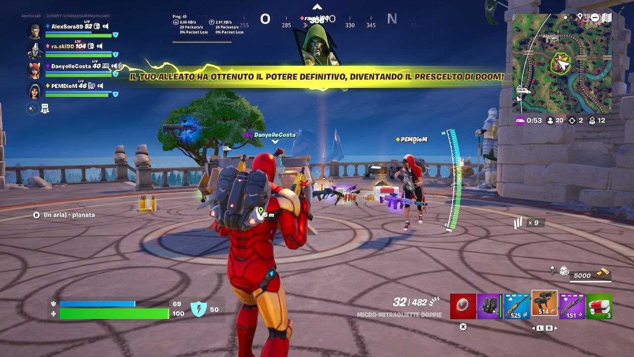 Fortnite: come ottenere la tremenda Armatura di Doom